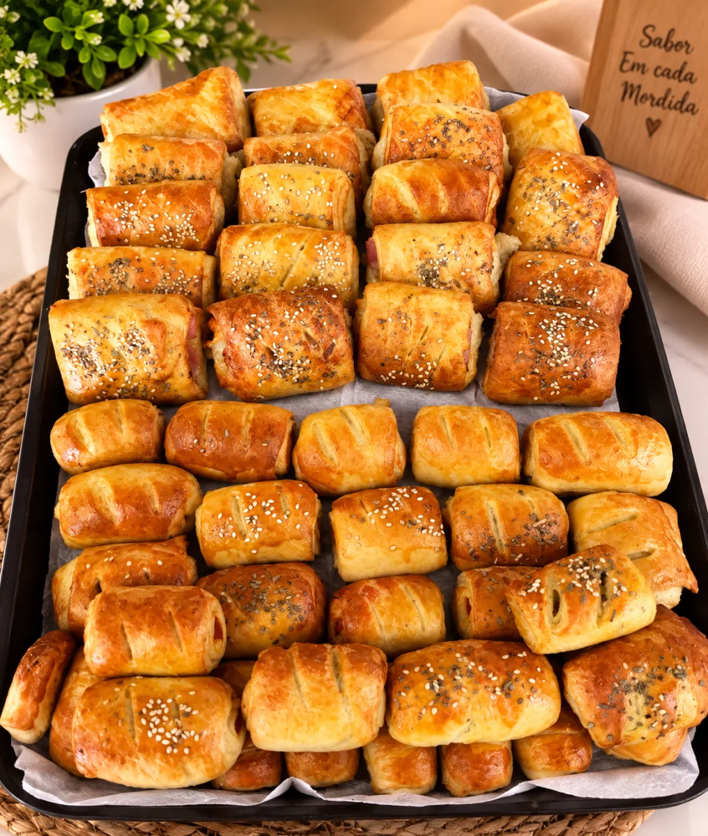 Enroladinhos de chouriço