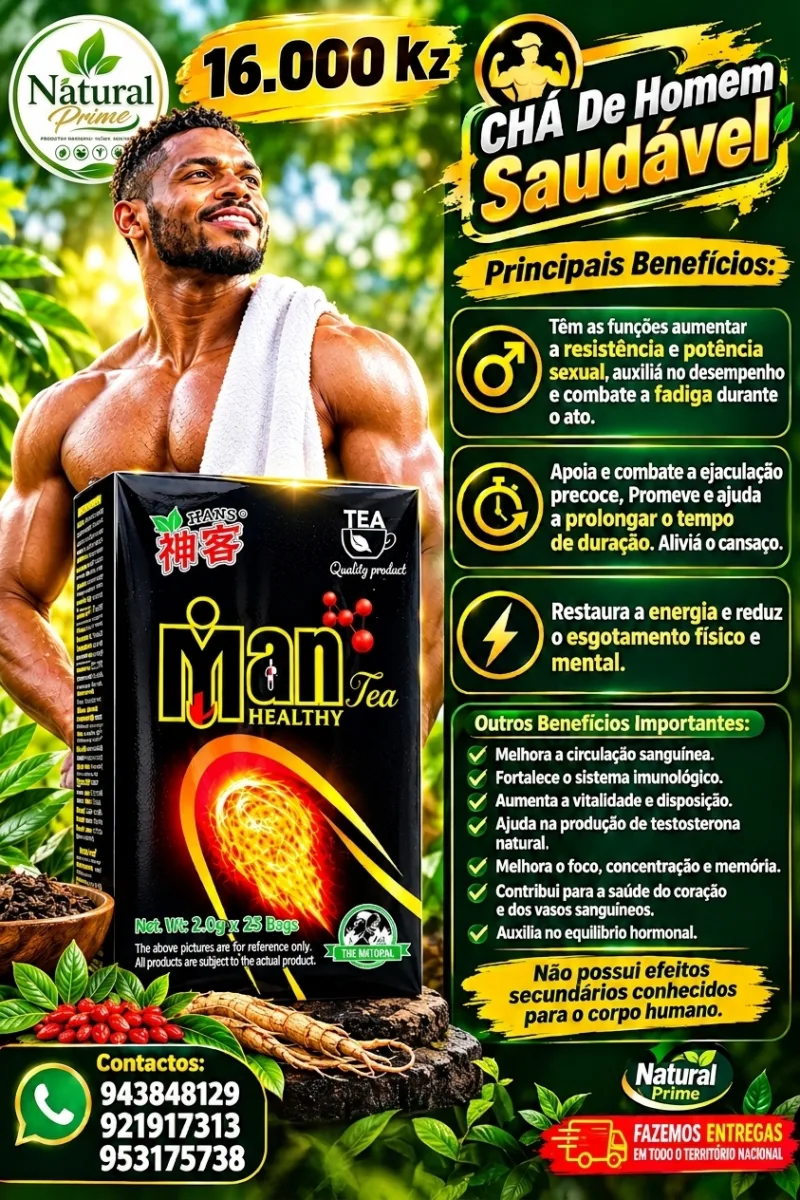 Chá De Homem Saudável
