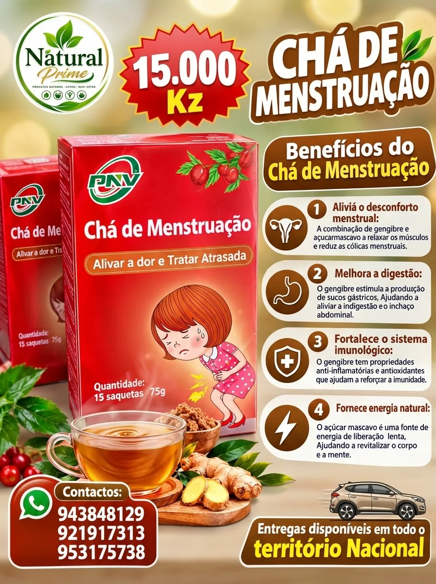 Chá de Menstruação
